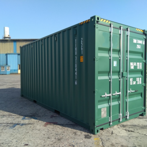 20 High Cube Easy Opening Door Shipping Container Pine Green