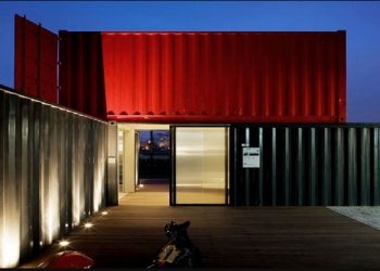 Membangun Kantor Kontainer