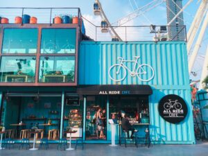 booth container, container cafe, cafe container, kontainer cafe