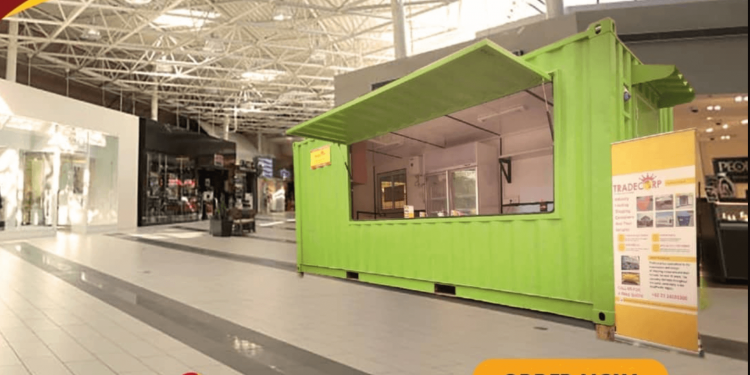 Booth Container Box Solusi Tempat Jualan Praktis 1 booth container