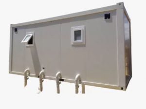 flatpack container toilet