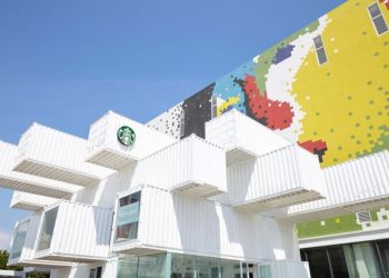 kafe kontainer starbucks