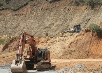 produktivitas area tambang