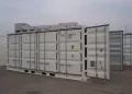 20 feet open side container