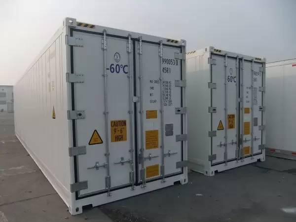 40 Feet High Cube Refrigerated Super Freezer Container