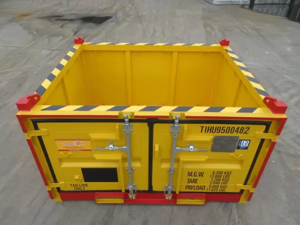 8’ DRUM BASKET DNV SHIPPING CONTAINER