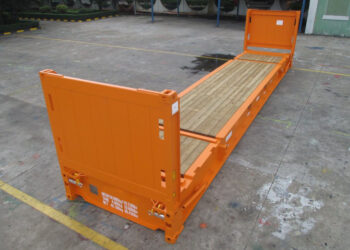 Serba Serbi Flatrack Container, Bikin Mudah Transportasi Kargo Besar