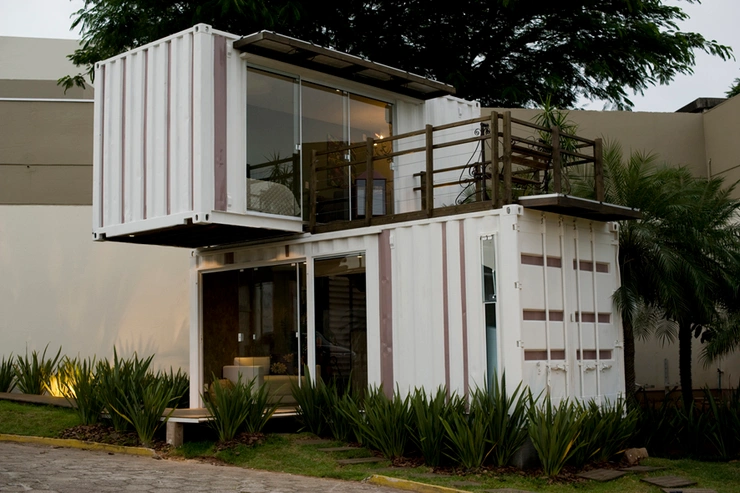 rumah box container, rumah modular, rumah prefab, container modular, bangunan modular, manfaat rumah modular, kelebihan bangunan modular
