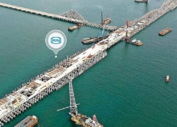 Pelabuhan di Kalimantan