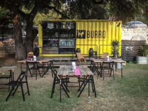 container cafe minimalis, kontainer toko, desain cafe container mini