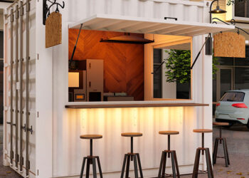 mini container cafe, container cafe mini