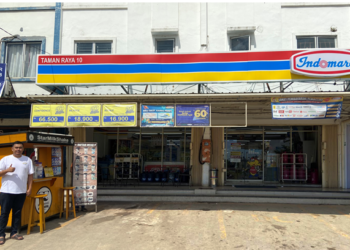 sewa tempat usaha di Indomaret