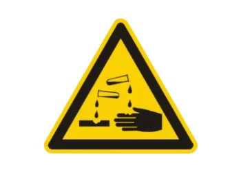 Bahan Korosif Simbol