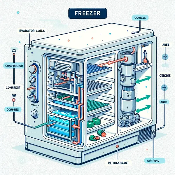 Cara Kerja Freezer dan Tahapan-Tahapannya