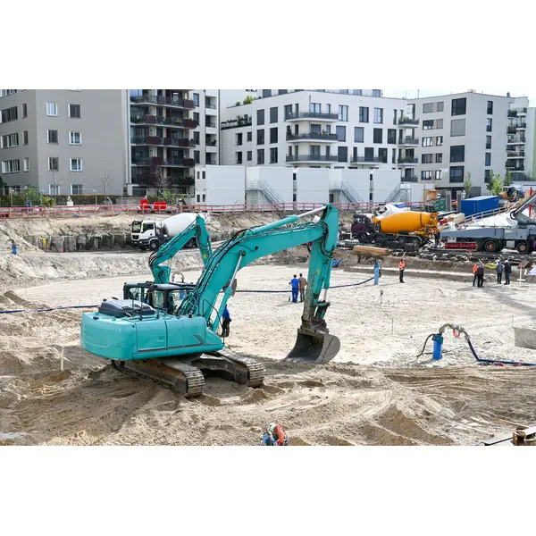 Gambar Alat Berat Excavator Hydraulic excavator