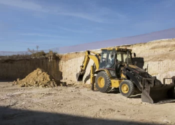 Alat Berat Backhoe Loader