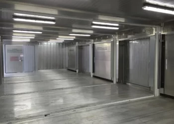 Gudang beku portabel