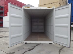 double door container