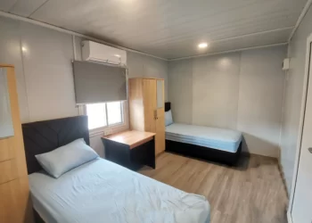 Desain Kamar Kontainer Interior Bangunan Modular