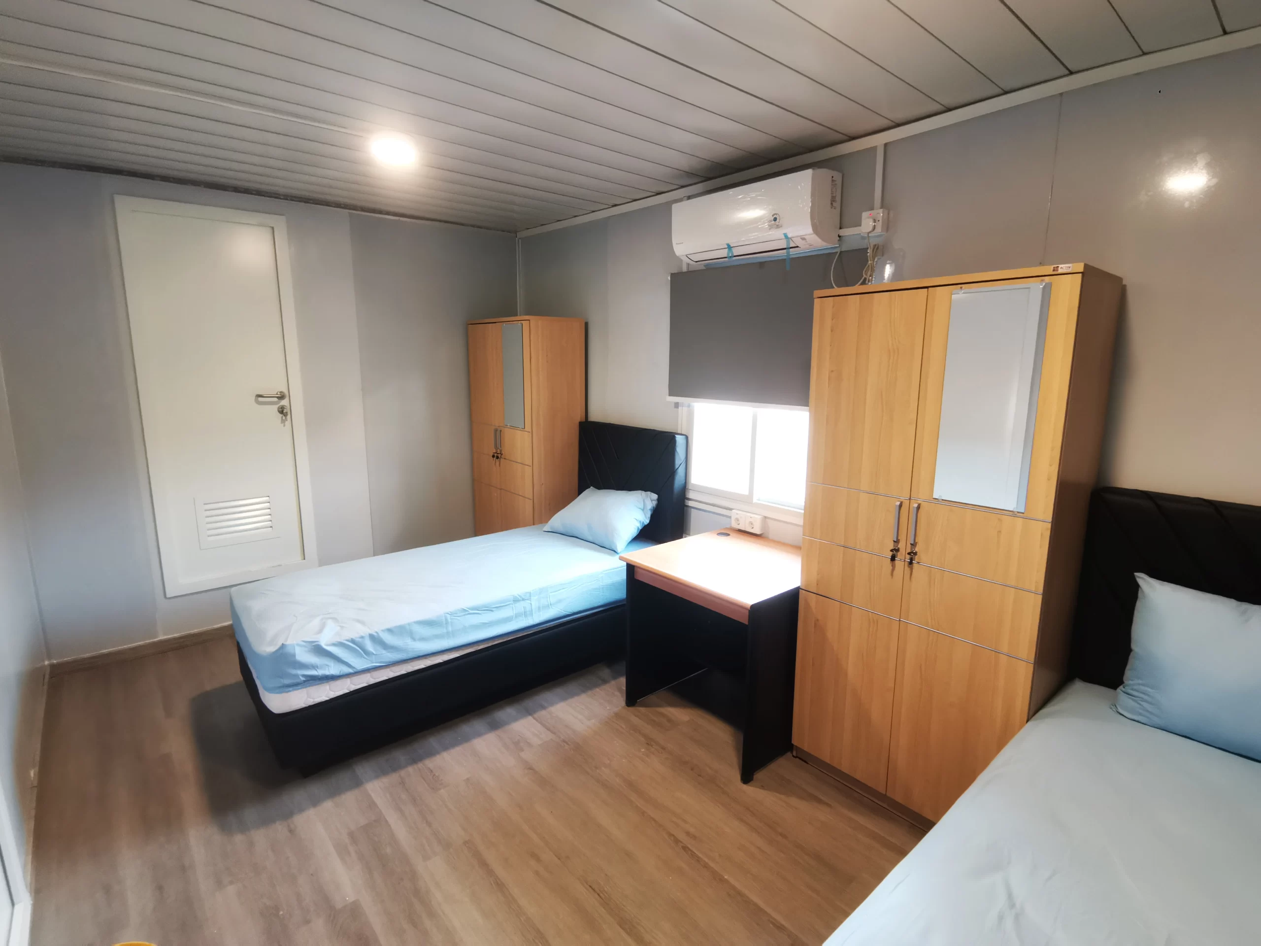 Desain Kamar Kontainer Interior Bangunan Prefabrikasi Modular