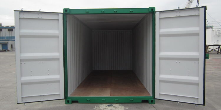 Volume container 20 feet standar dan high cube