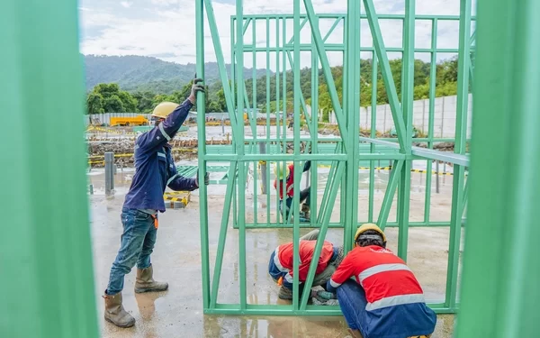 Pemasangan dalam Pekerjaan Konstruksi Baja