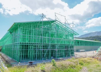 Konstruksi Baja Ringan untuk Gudang