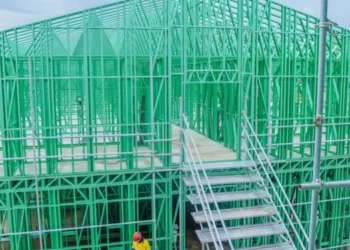 Solusi Gudang Material Pakai Konstruksi Light Gauge Steel