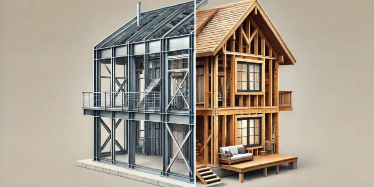 Metal Frame House vs Wood