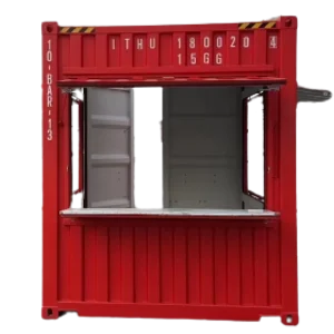 Harga Container Bekas untuk Jualan, booth container, kontainer jualan