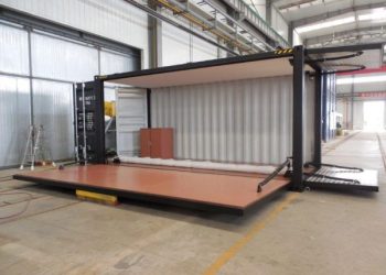 Harga Container Bekas untuk Jualan, booth container, kontainer jualan