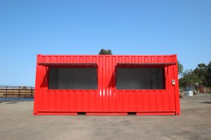 Model Kantor Minimalis, ticket booth, booth container