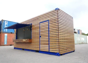 9 Desain Outlet Makanan Portable dari Kontainer