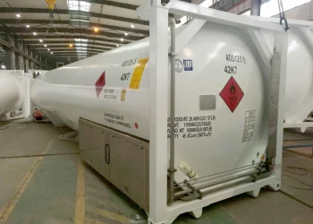 ISO Tank Container T75 40 Feet sebagai Tangki Oksigen Cair
