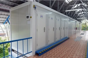 Kamar Mandi Darurat, container toilet, toilet kontainer, kamar mandi toilet