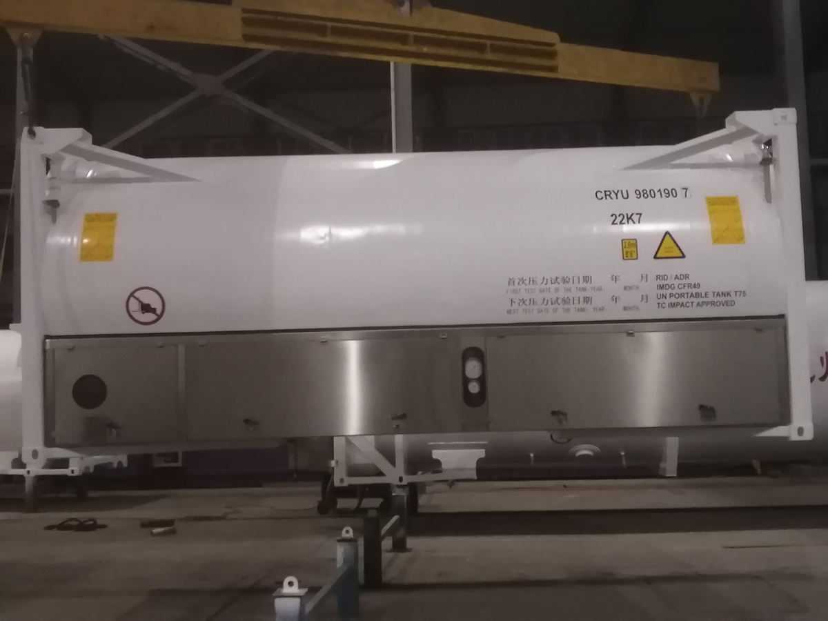 T75 CRYOGENIC ISO TANK sebagai Tangki Nitrogen Cair 1