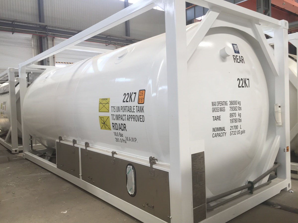 T75 CRYOGENIC ISO TANK sebagai Tangki Nitrogen Cair 2