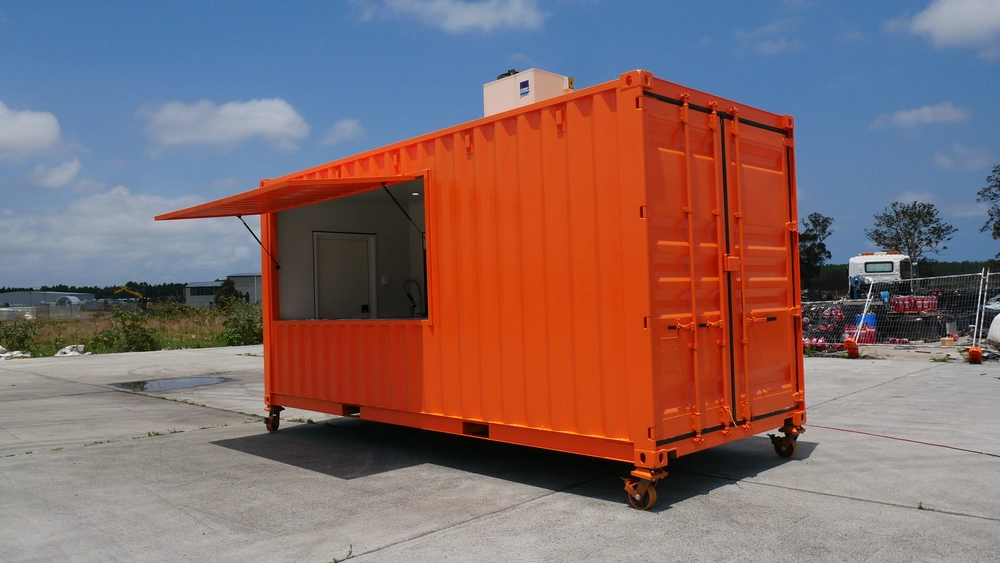 Container Jualan Makanan Orange Bar 1