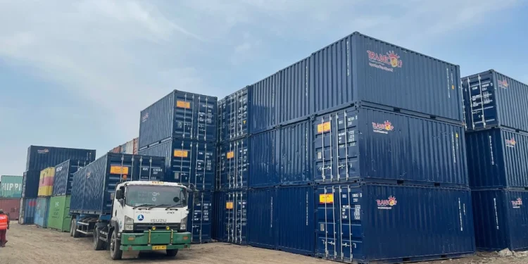 Harga Container Bekas 20 Feet Angkut Kargo