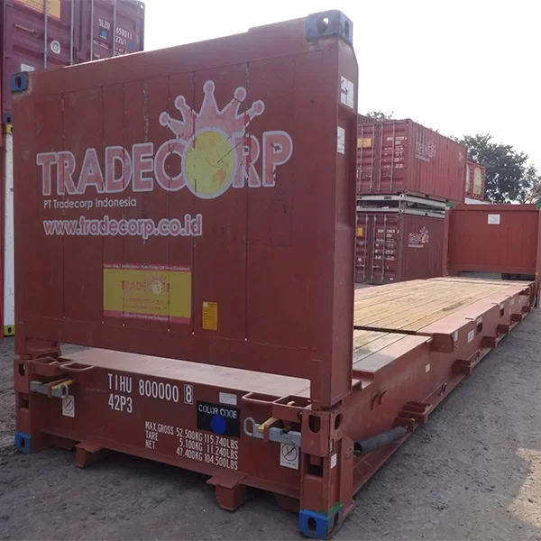 Harga Container Bekas 40 Feet Jakarta Jenis Flat Rack