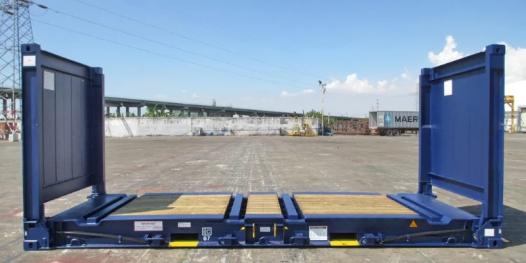 Flat Rack Container: Ukuran, Jenis, dan Kegunaannya 1 Jual Beli Container Flat Rack