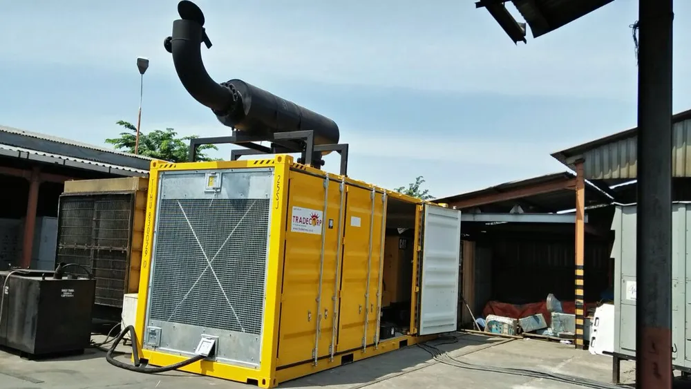 Rumah Genset dari Kontainer Modifikasi 1