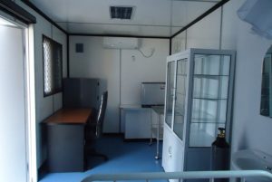 clinic container, klinik kontainer, Apotek portabel kontainer, kontainer medis, medical container