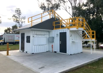 Ruang Workshop Pelatihan dari Kontainer