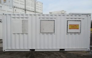 studio musik dari kontainer, office container, kontainer modifikasi