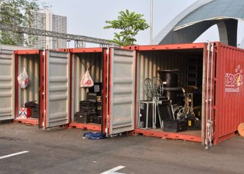 Tempat Penyimpanan Alat Pertanian dari Kontainer, Tempat Penyimpanan Alat Pertanian, storage container, container storage, gudang kontainer, gudang portable