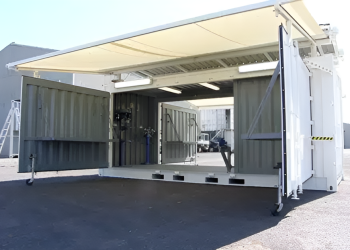 Bengkel Struktur Baja dari Kontainer Modifikasi 2