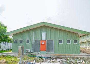 Konsep Struktur Baja Gedung Pertemuan Di Area Proyek