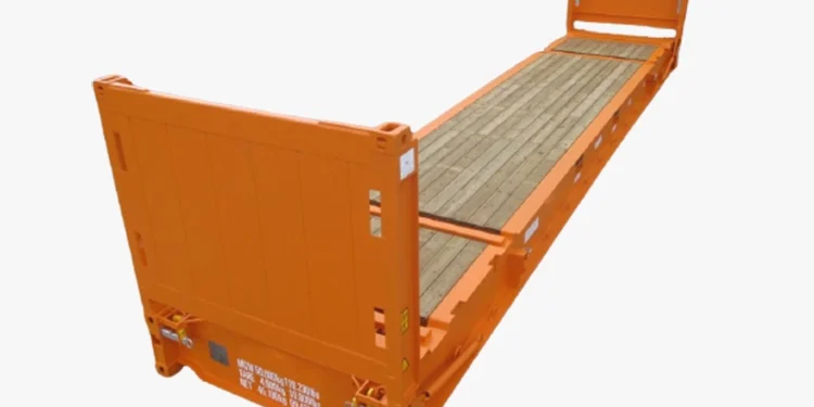 Flat Rack Container 40 Feet: Dimensi Ukuran dan Spesifikasi 1 Jual Container 40 Feet Jenis Flat Rack