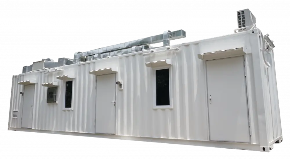 Custom Container Jadi Office, Mess, Toilet, Gudang, Bengkel 11 Laboratorium Sains Kontainer Ruang Riset di Area Terpencil 2
